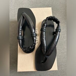 Lemaire Black Women's Sandals